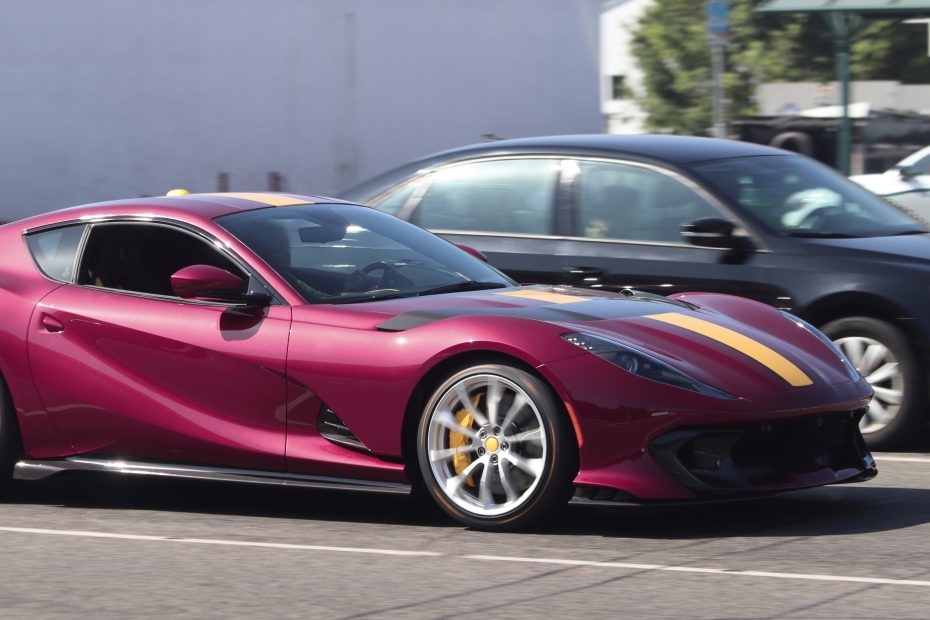 New Car Sleek Sports Car